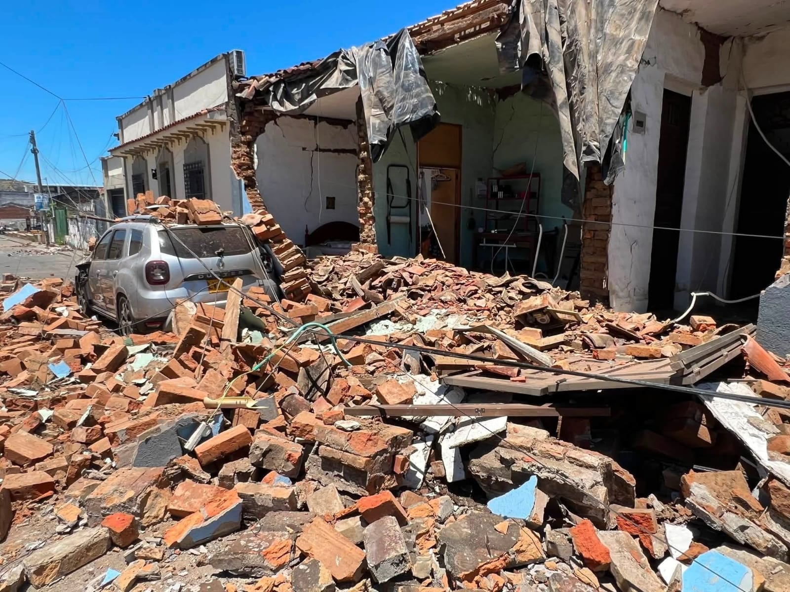 Roldanillo, Valle del Cauca: así quedo el municipio luego de terremoto de 7.4 que ocurrió en la mañana del 10 de agosto de 2026 - crédito suministrada a Infobae Colombia