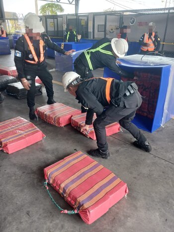 La droga proveniente de Ecuador