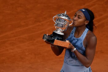 Coco Gauff fue superior a