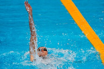 La nadadora española Mireia Belmonte