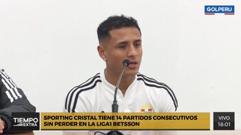 Yoshimar Yotún habló en conferencia