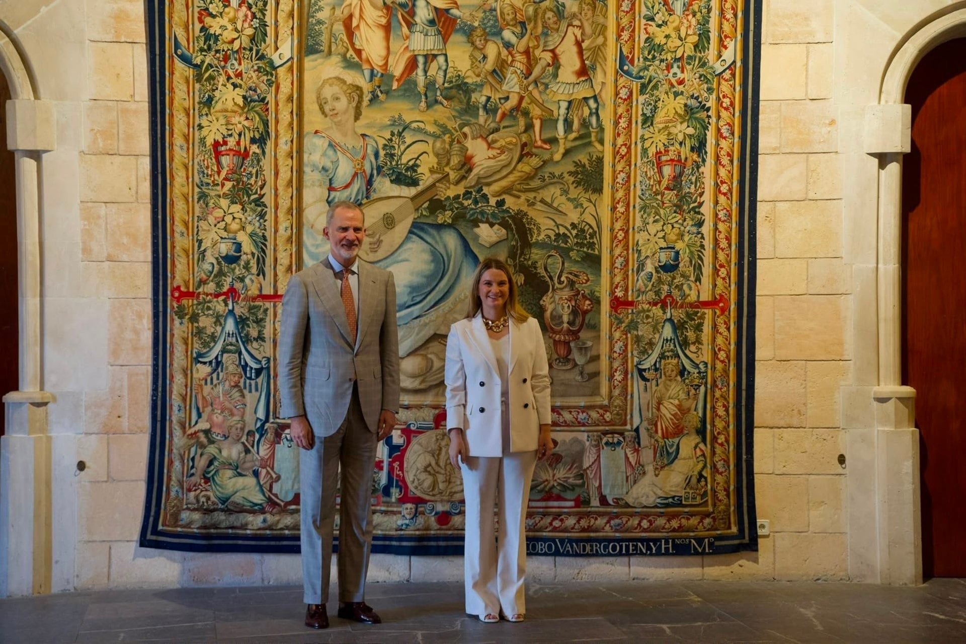 Arrancan las tradicionales audiencias de verano del Rey con las autoridades de Baleares