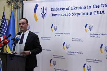 Vladyslav Vlasiuk señaló que los sancionados deben enfrentar restricciones internacionales (Reuters)