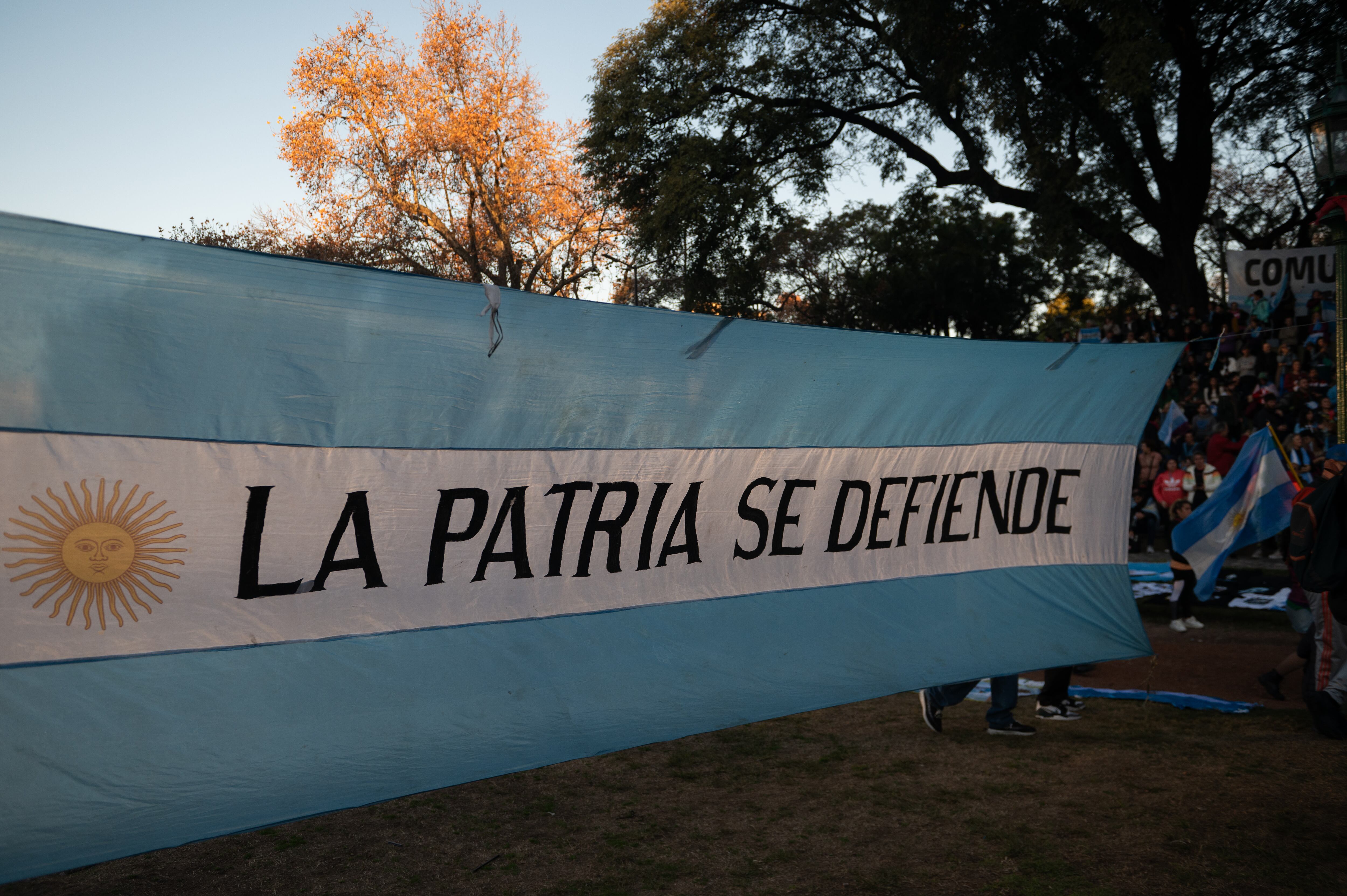 Una de las consignas de la movilización