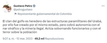 Dijo que el Clan del