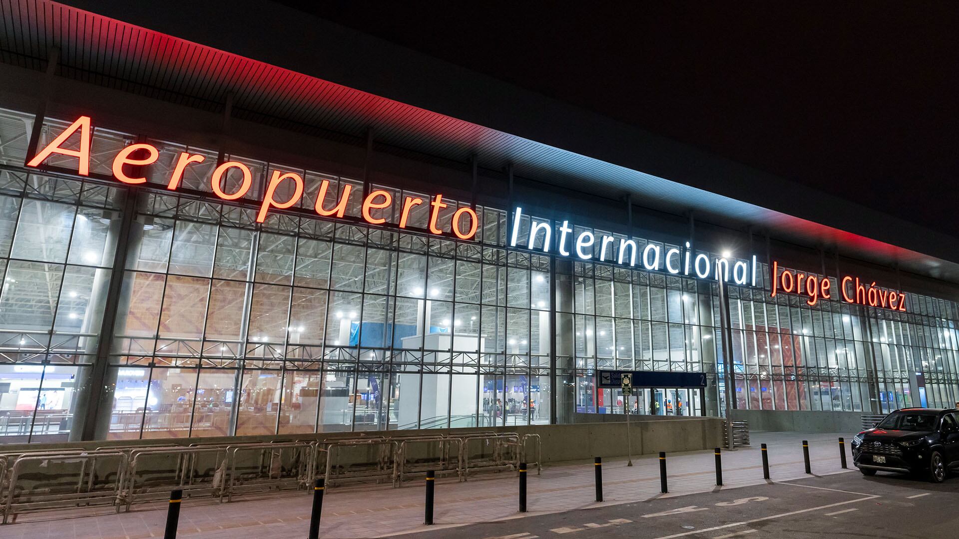 El Aeropuerto Jorge Chávez ubicado en Lima, Perú