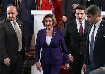 La presidenta de la Cámara