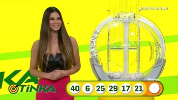 Sorteo de la Tinka del
