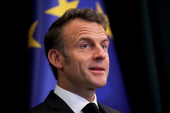 Macron exigió a Putin demostrar