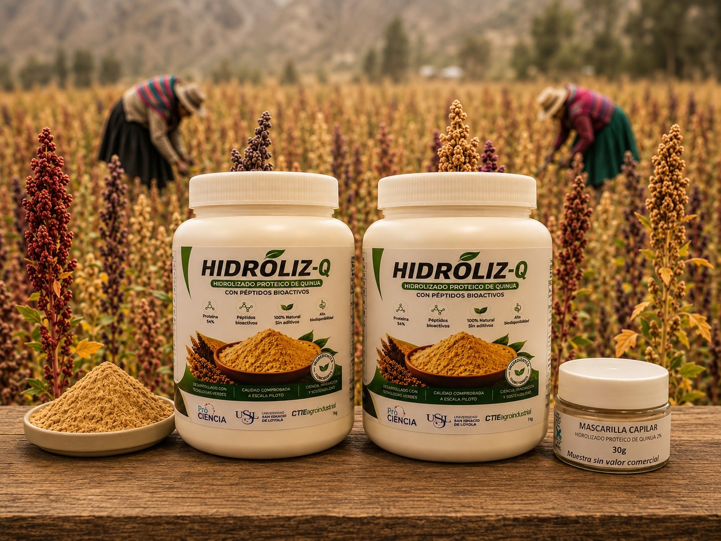 El hidrolizado puede emplearse en suplementos, bebidas funcionales y barras energéticas, además de productos cosméticos. Difusión