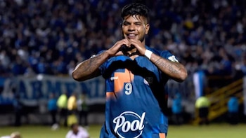 Jairo Molina sumó 24 goles en su última experiencia con Boyacá Chicó. - Crédito: Difusión