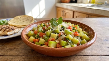 Chayote a la mexicana: una receta original con cero grasa y pocas calorías