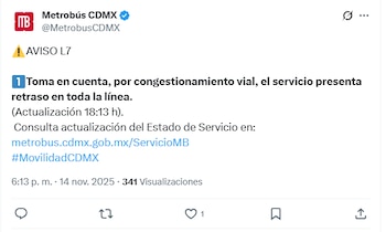 Retrasos por congestionamiento vial en