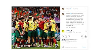 El mensaje de Cristiano Ronaldo