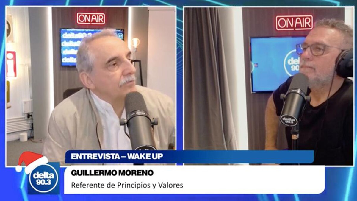 Guillermo Moreno en un acto público