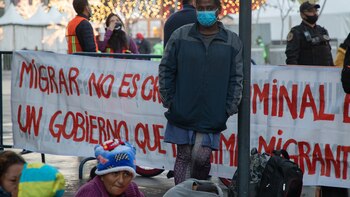 Caravana migrante y Segob acordaron