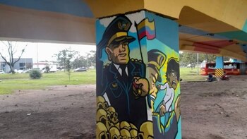 Polémica por mural sobre abusos