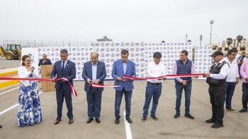 Inauguración del último tramo.
Foto: Gobierno