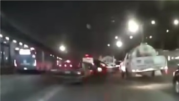 Choque carril del Metrobús avenida Insurgentes Norte Indios Verdes CDMX