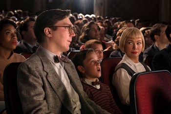 Paul Dano y Michelle Williams, protagonistas de 'Los Fabelman'. (Merie Weismiller Wallace/Universal Pictures y Amblin Entertainment)