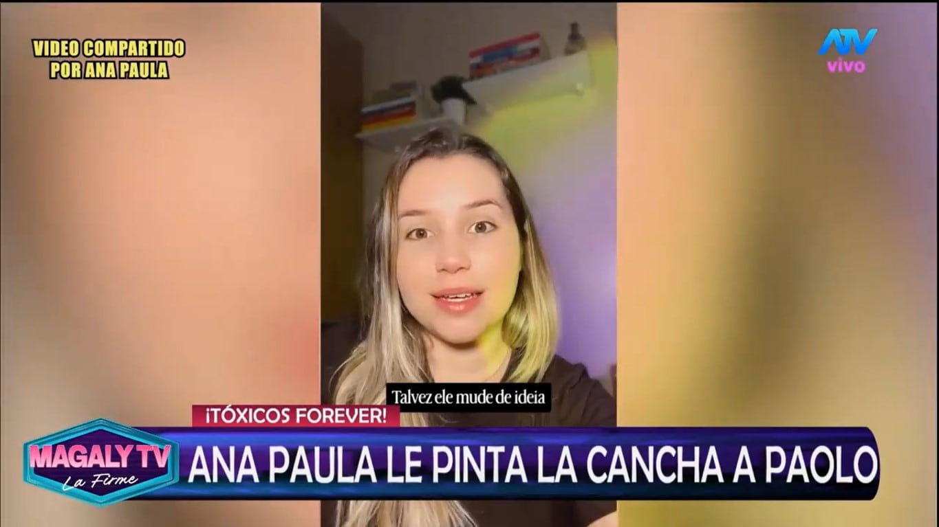 Un segmento de televisión difunde las declaraciones de Ana Paula Consorte sobre su relación y sus planes de matrimonio con Paolo Guerrero.