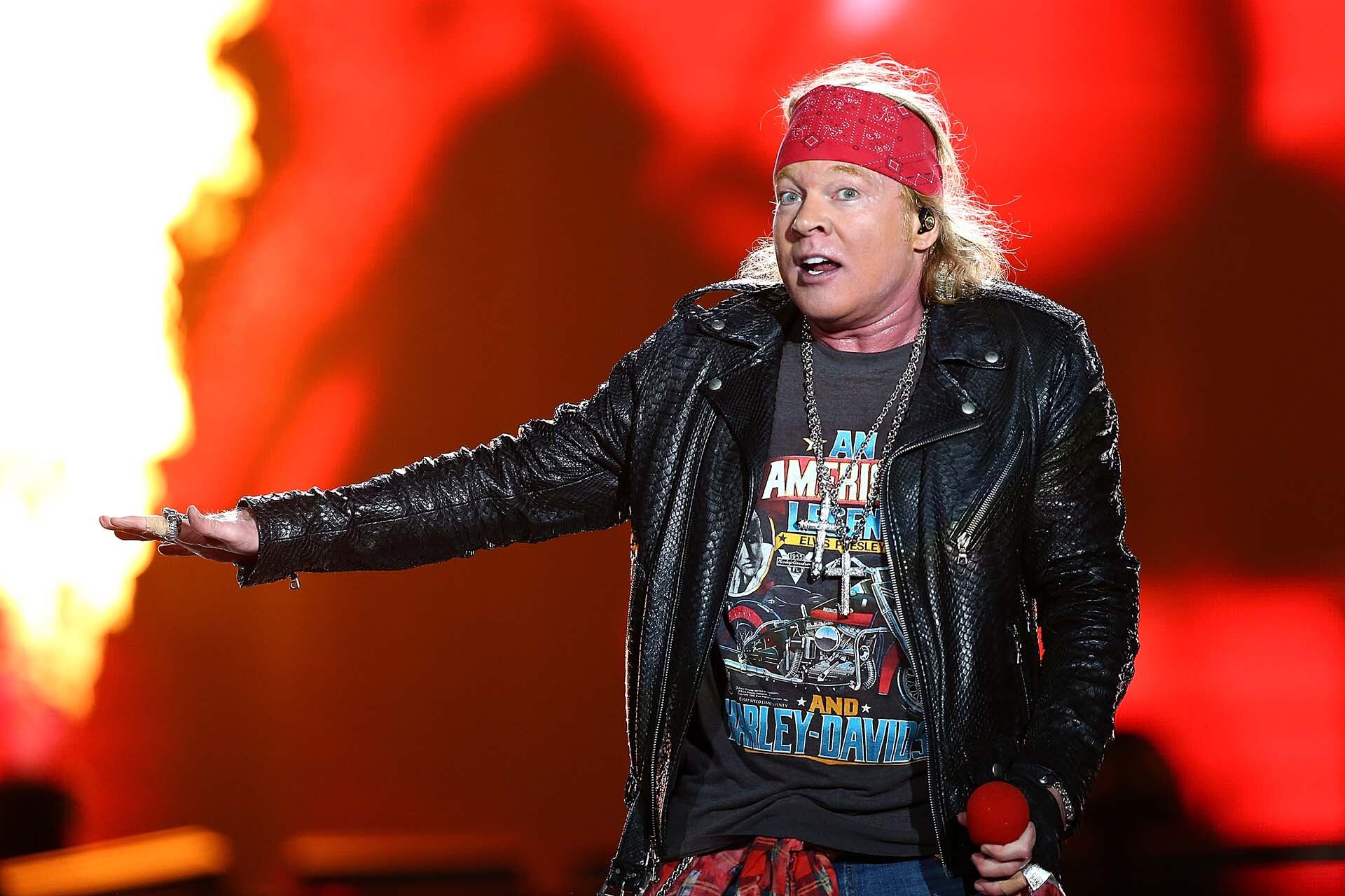 Recientemente, Axl Rose negó la primera denuncia de agresión sexual realizada por Sheila Kennedy (Photo by Paul Kane/Getty Images)