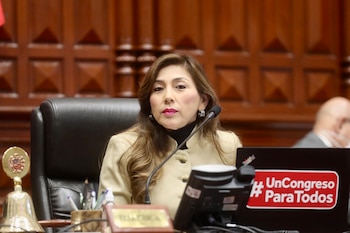 Lady Camones en el pleno