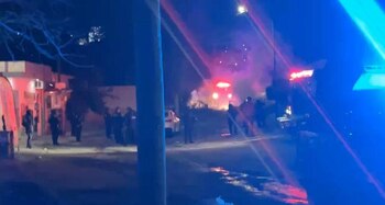 Al menos un vehículo fue