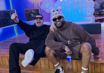 Randy desata reacciones al confesar qué famosa colombiana le gustaría conquistar y al imitarla en vivo - crédito @jowellyrandy/IG