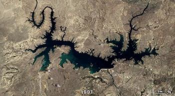 Cómo los satélites revelan la pérdida de agua en todo el mundo: el caso de los embalses