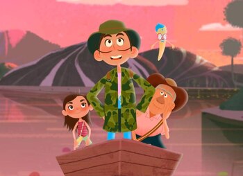 Dapinty y su amigo Miguel