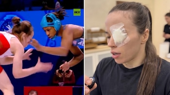 El gesto antideportivo de una atleta a su rival durante el Mundial de lucha que causó indignación: “Tiene una lesión muy grave”