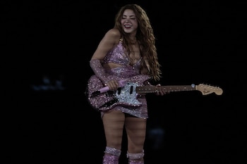 Shakira compite como la única latina en la clase 2026 de aspirantes a ingresar al Salón de la Fama del Rock N' Roll - crédito Europa Press