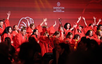 La presentación artística de Buenos