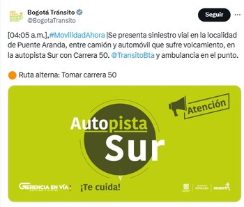 Así lo reportó la cuenta