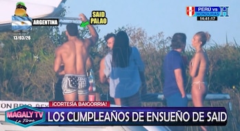 Magaly arremete contra Said Palao tras cumpleaños sin festejo: “Ni su familia le hizo nada”. Captura: Magaly TV La Firme.