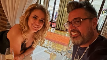 El íntimo y emotivo festejo