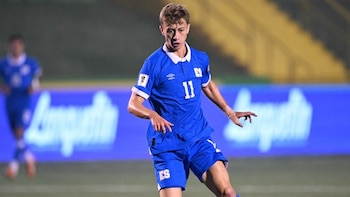 El delantero salvadoreño Nathan Ordaz se incorporará el 27 de septiembre y no jugará ante Martinica