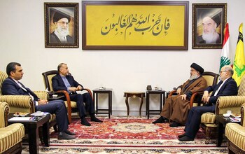 Hassan Nasrallah recibió al canciller