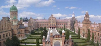 Residencia de los metropolitanos de Bucovina y Dalmacia.