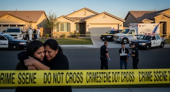 Un tiroteo en una vivienda