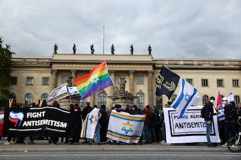 Manifeestaciones afuera de la Universidad