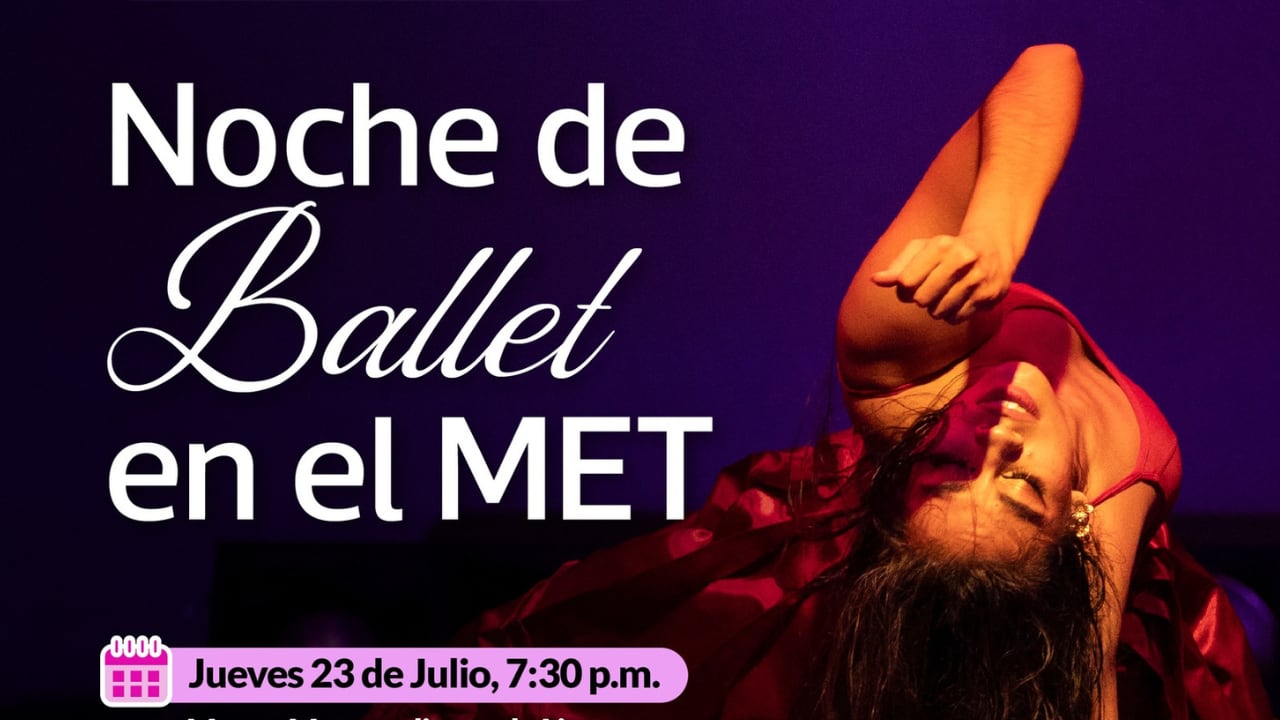 La Noche de Ballet en el MET, el espectáculo gratuito del Allegro Ballet Centro de Danza en el Museo Metropolitano de Lima.