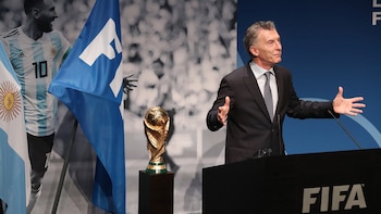 Mauricio Macri anunció que la Fundación FIFA donará USD 1 millón para ayudar a Venezuela tras los terremotos