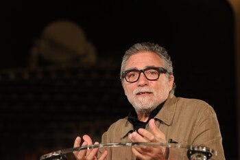 El artista Jaume Plensa durante