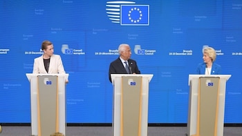 Von der Leyen y Costa,