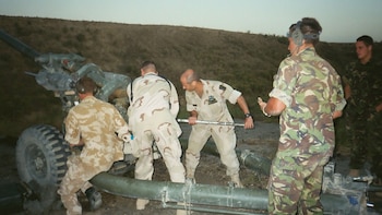 Prechi junto a sus compañeros