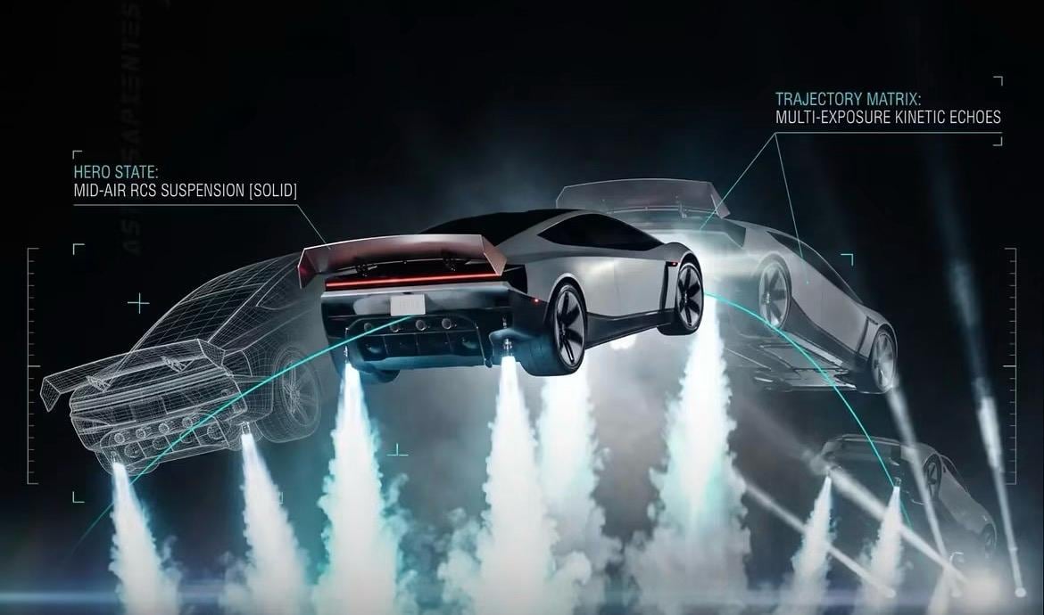 Tesla informó una carga de hasta 4700 kilogramos, esa fuerza adicional presiona los neumáticos y mejora la capacidad de giro en curvas rápidas (Tesla)