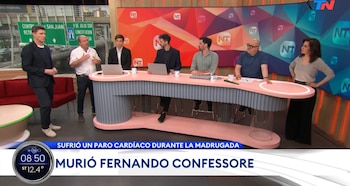 Confessore, pocas horas antes de su muerte, bromeó junto a sus compañeros de TN al dar su último pronóstico