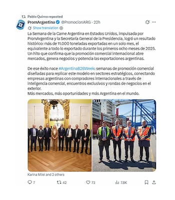 Quirno Expo carne a EEUU